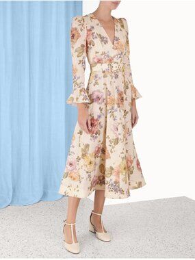 Zimmermann | Dresses | Zimmermann Wayfarer Linen Dress | Poshmark